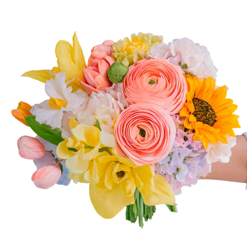 Дофаминовый букет - новый тренд флористики